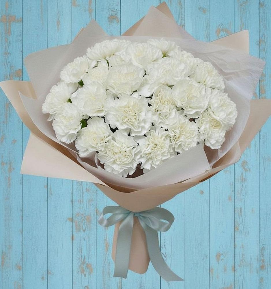 Букет цветов из: Гвоздики в Ялге