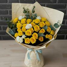 Букет цветов из:  Розы в Ялге