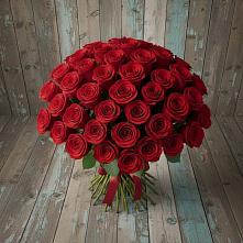 Букет 55 Красных роз Фридом #REPLACE_PRED# Ялге