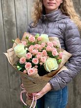 Букет цветов из:  Розы в Ялге