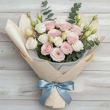 Букет цветов из:  Лизиантусы в Ялге