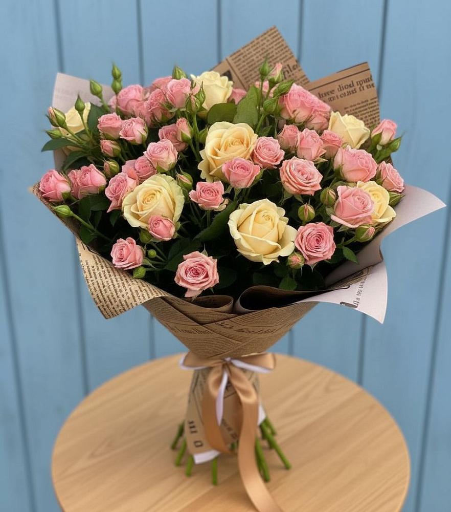 Букет цветов из: Розы в Ялге