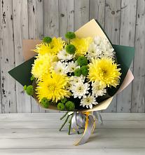 Букет цветов из:  Хризантемы #REPLACE_PRED# Ялге