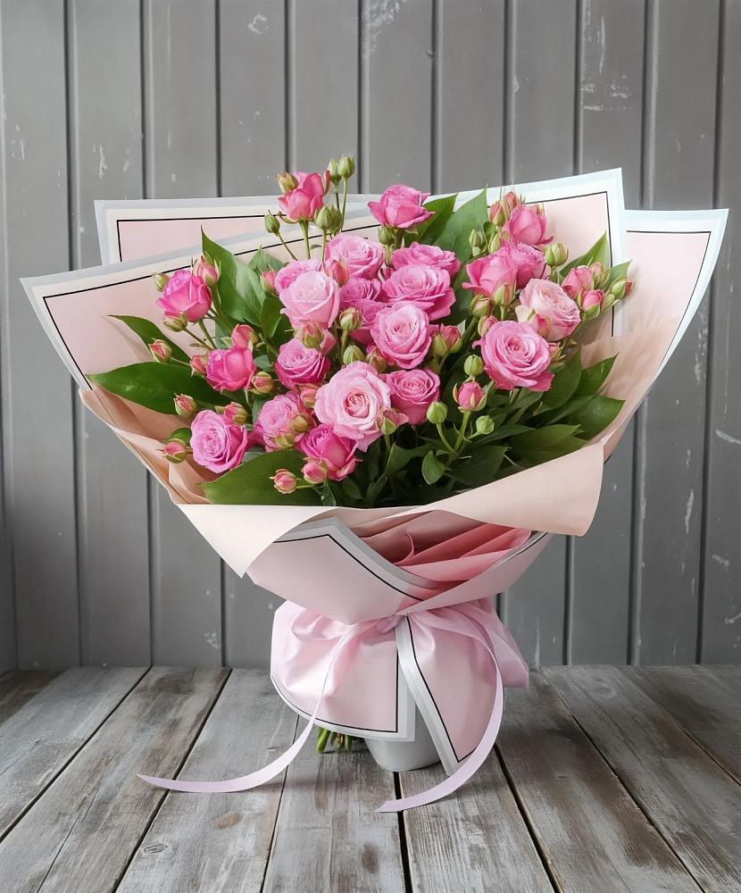 Букет Розовый кустик в Ялге