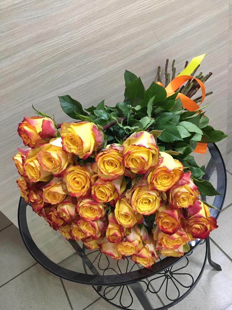 Букет Желтые розы в Ялге