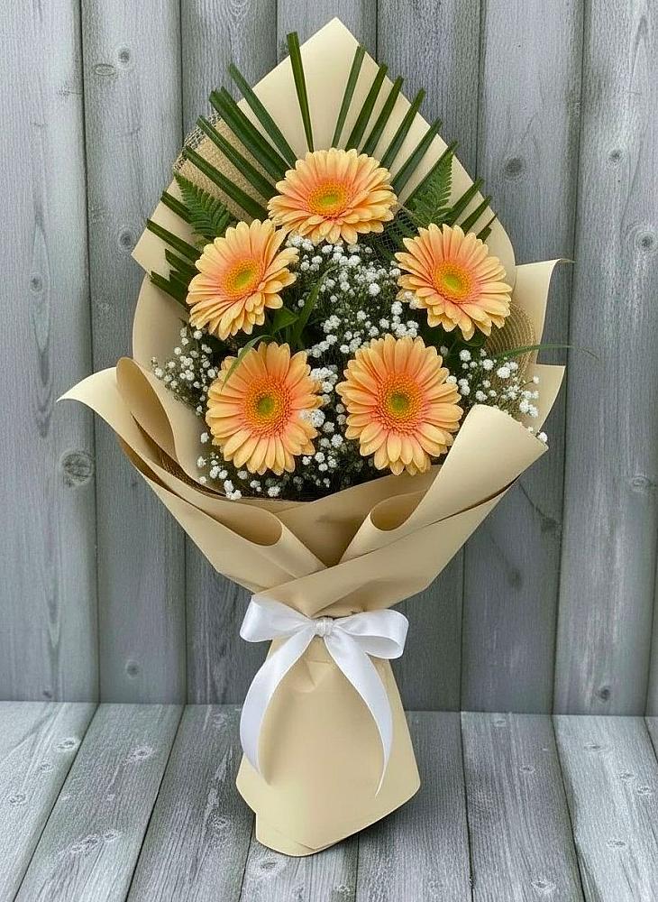 Букет цветов из: Герберы в Ялге