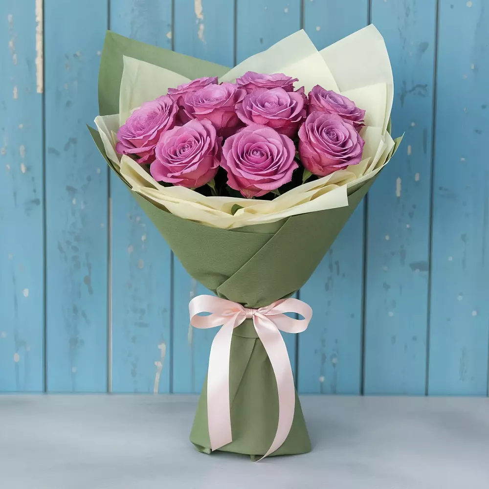 Букет Розы Фёрст Леди в Ялге