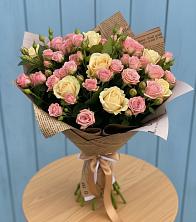 Букет цветов из:  Розы в Ялге