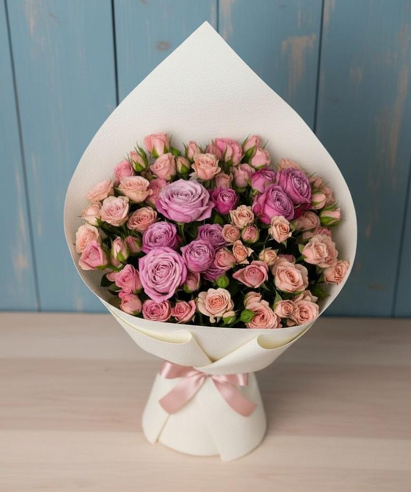 Букет цветов из: Розы в Ялге