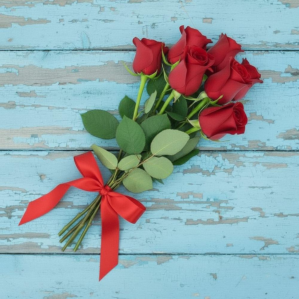 Букет Красные розы в Ялге
