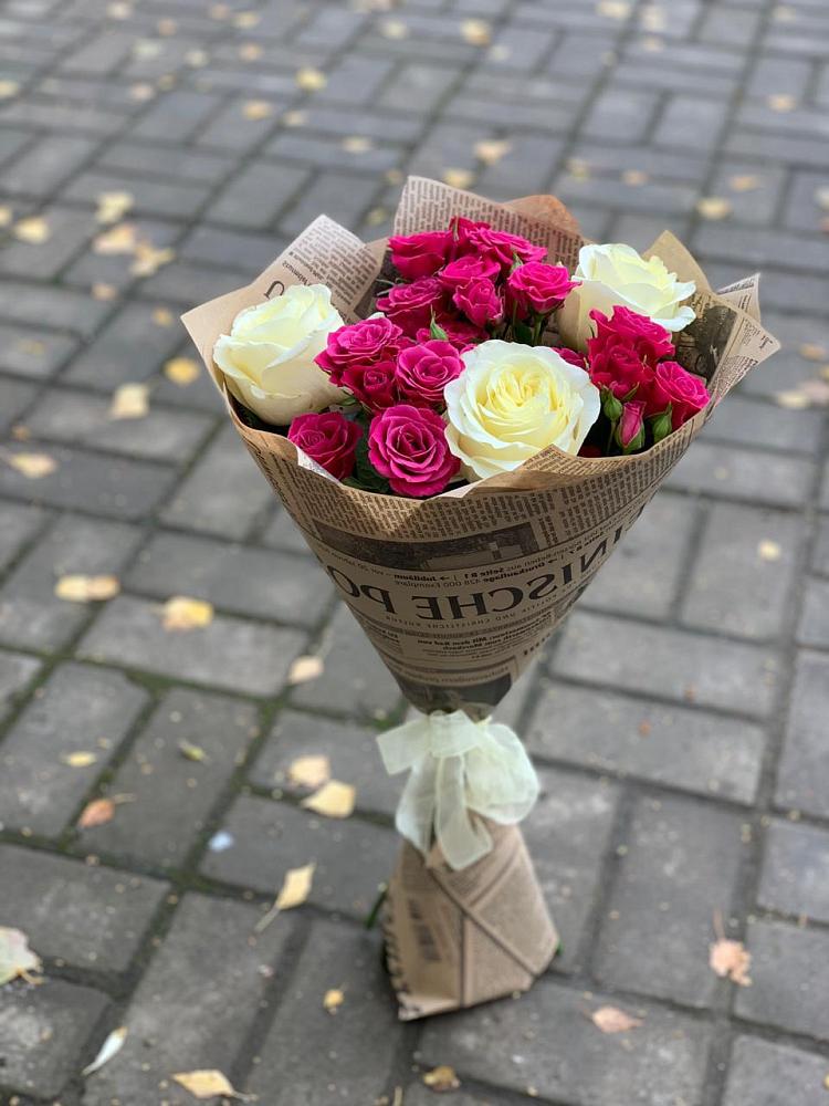 Букет цветов из: Розы в Ялге