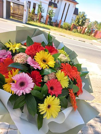 Букет цветов из: Герберы в Ялге
